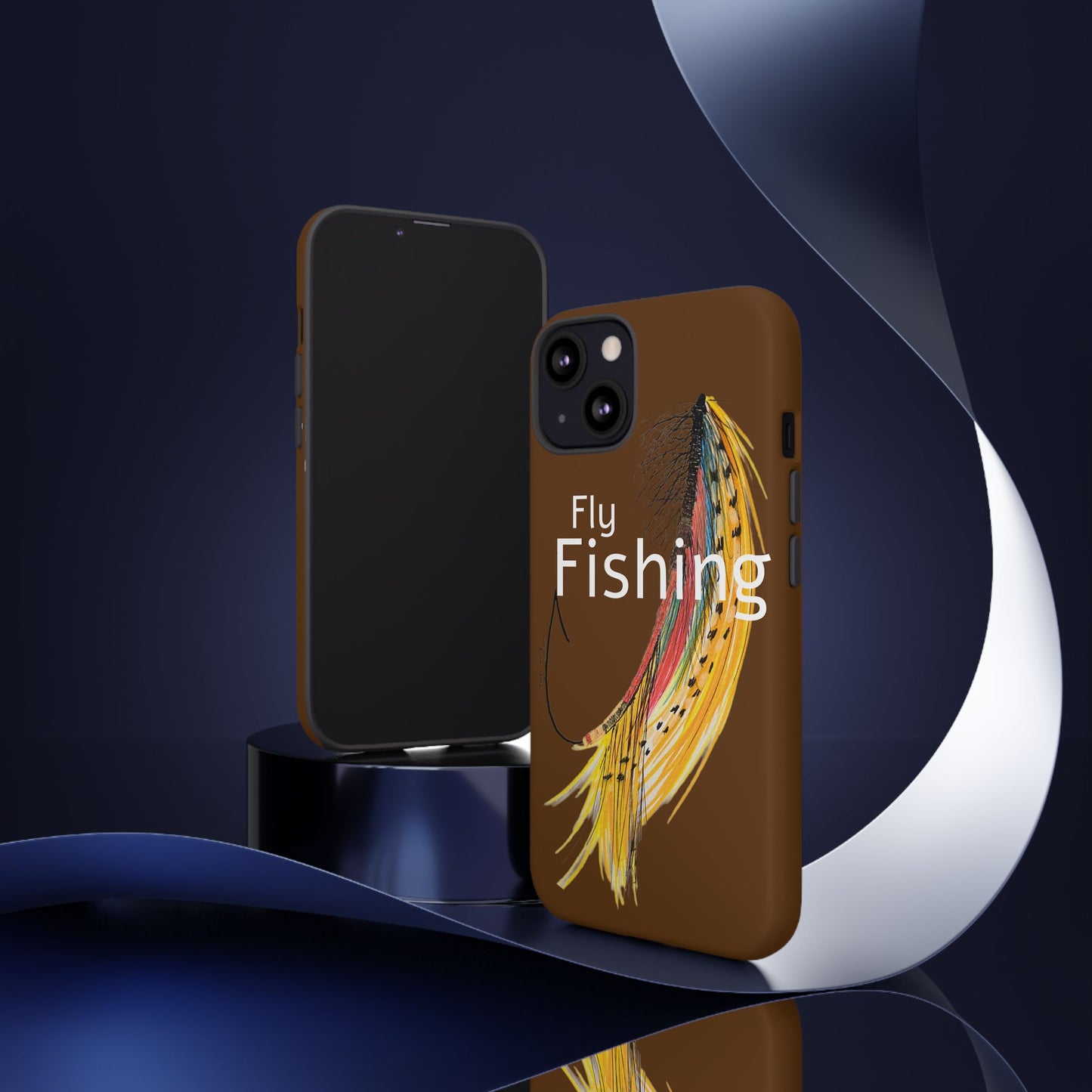 Fly Fishing Artsy Lure Tough Phone Cases