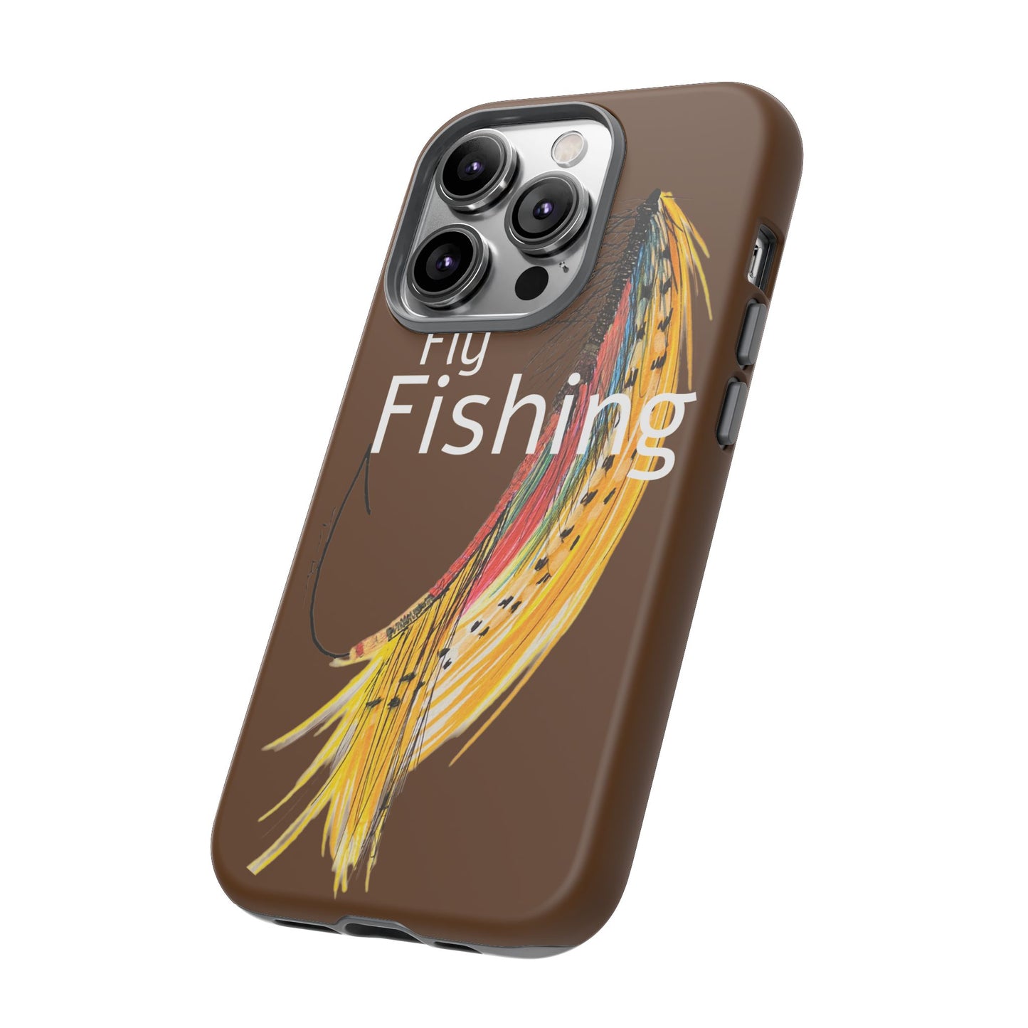 Fly Fishing Artsy Lure Tough Phone Cases