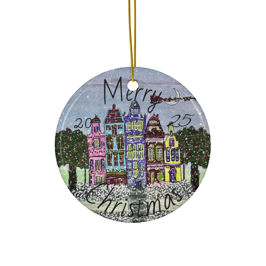 Decorative Ceramic Ornaments - Holiday Keepsakes, 2025 Collectable
