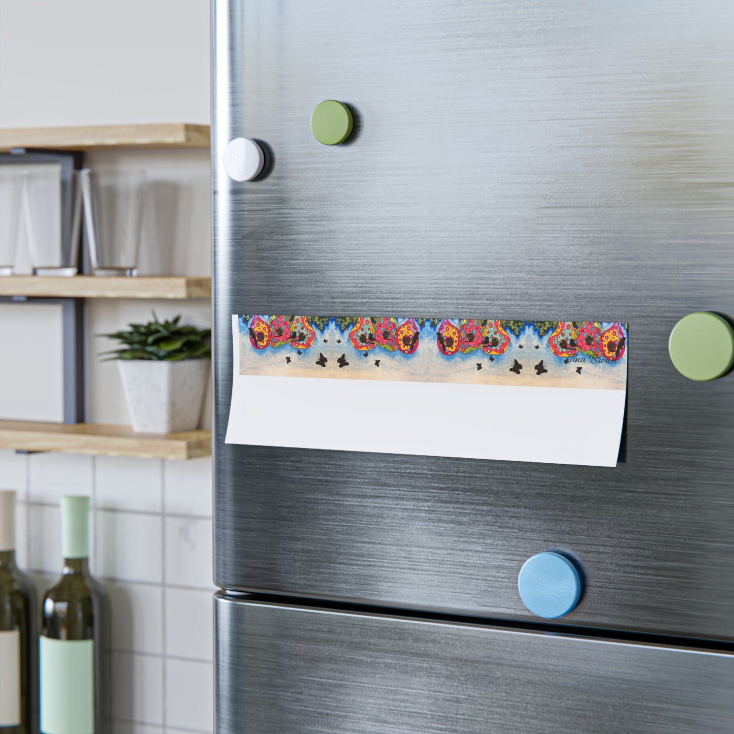 Birdhouse & Butterflies Sticky Notes