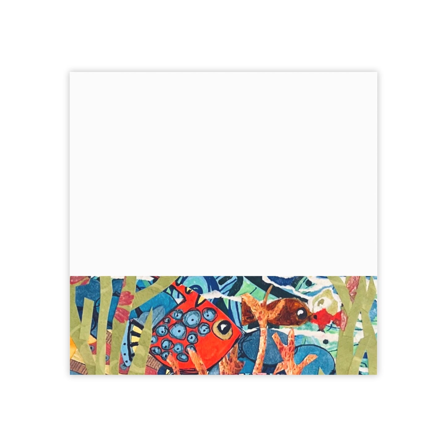 Colorful Fish Post-it® Note Pads - Perfect for Aquarium Lovers