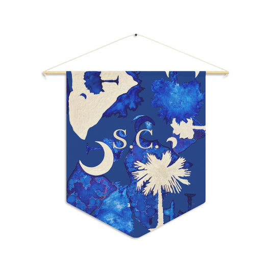 Love of South Carolina Wall Hanging- Banner- South Carolina Artist Tina Brown