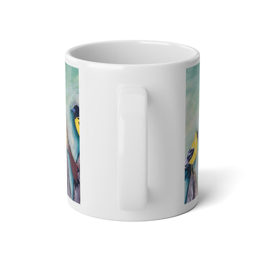 Birds on the Fence Mug 20oz