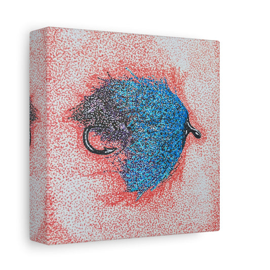 Wet Fly Fishing Art Print  Matte Canvas, Stretched, 1.25"