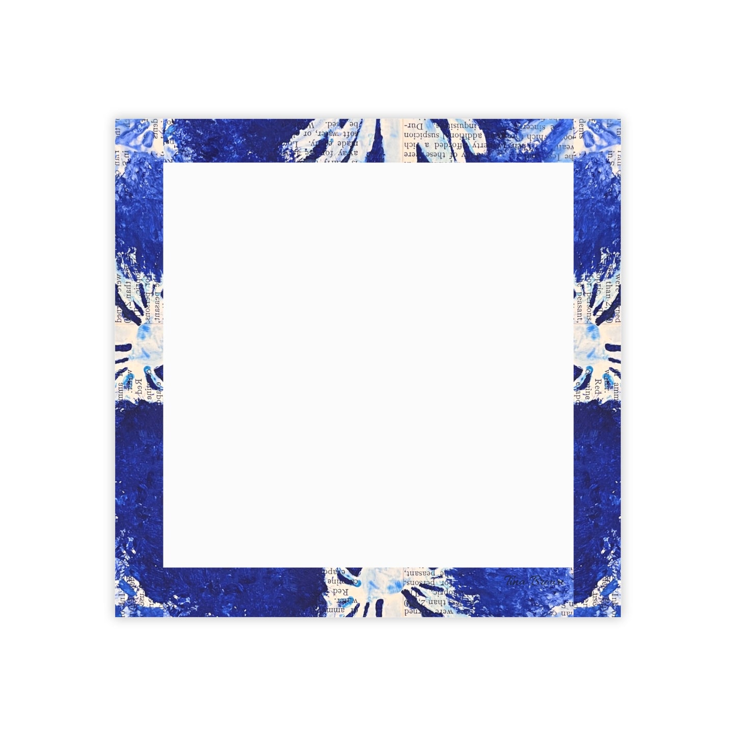 Blue Daisy Sticky Notes