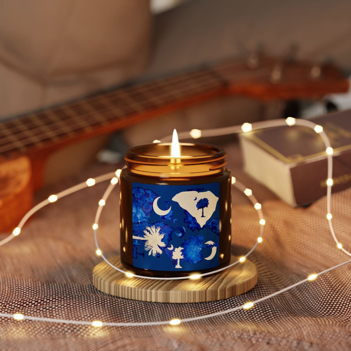 Scented Soy Candle | Home Decor, South Carolina Gift, Aromatherapy