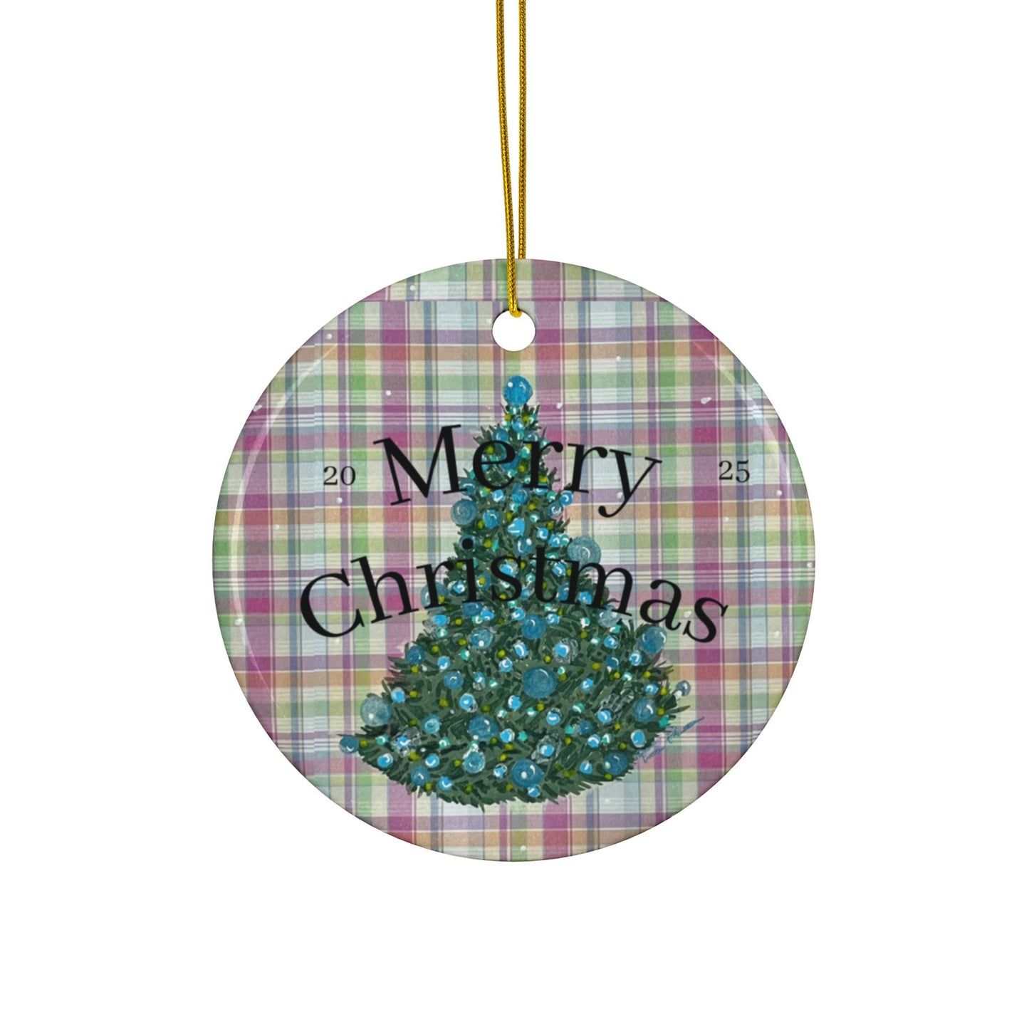 Festive Ceramic Ornaments | art print, artist made ornament, collectors