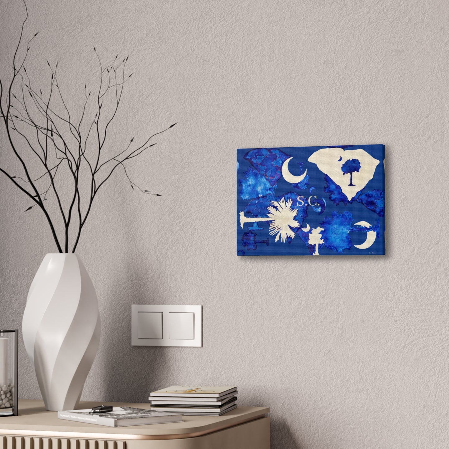 South Carolina Canvas Art Print