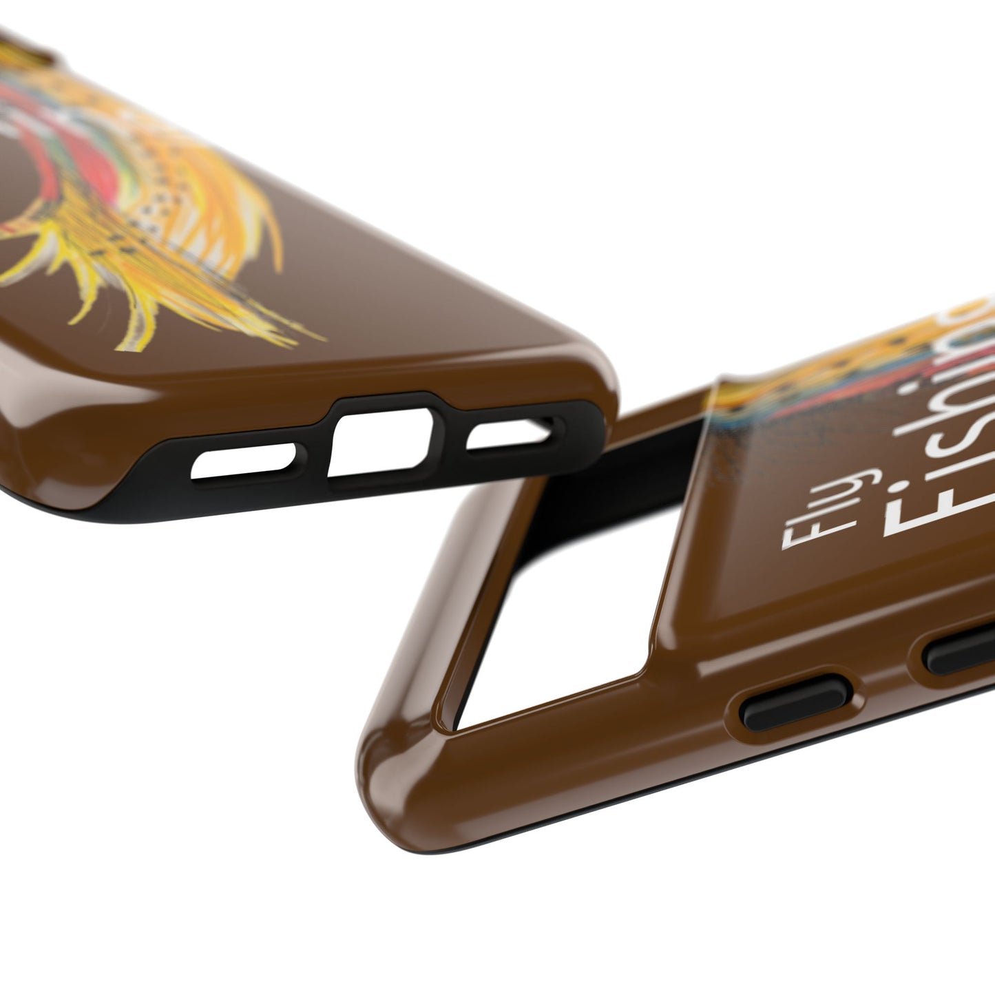 Fly Fishing Artsy Lure Tough Phone Cases