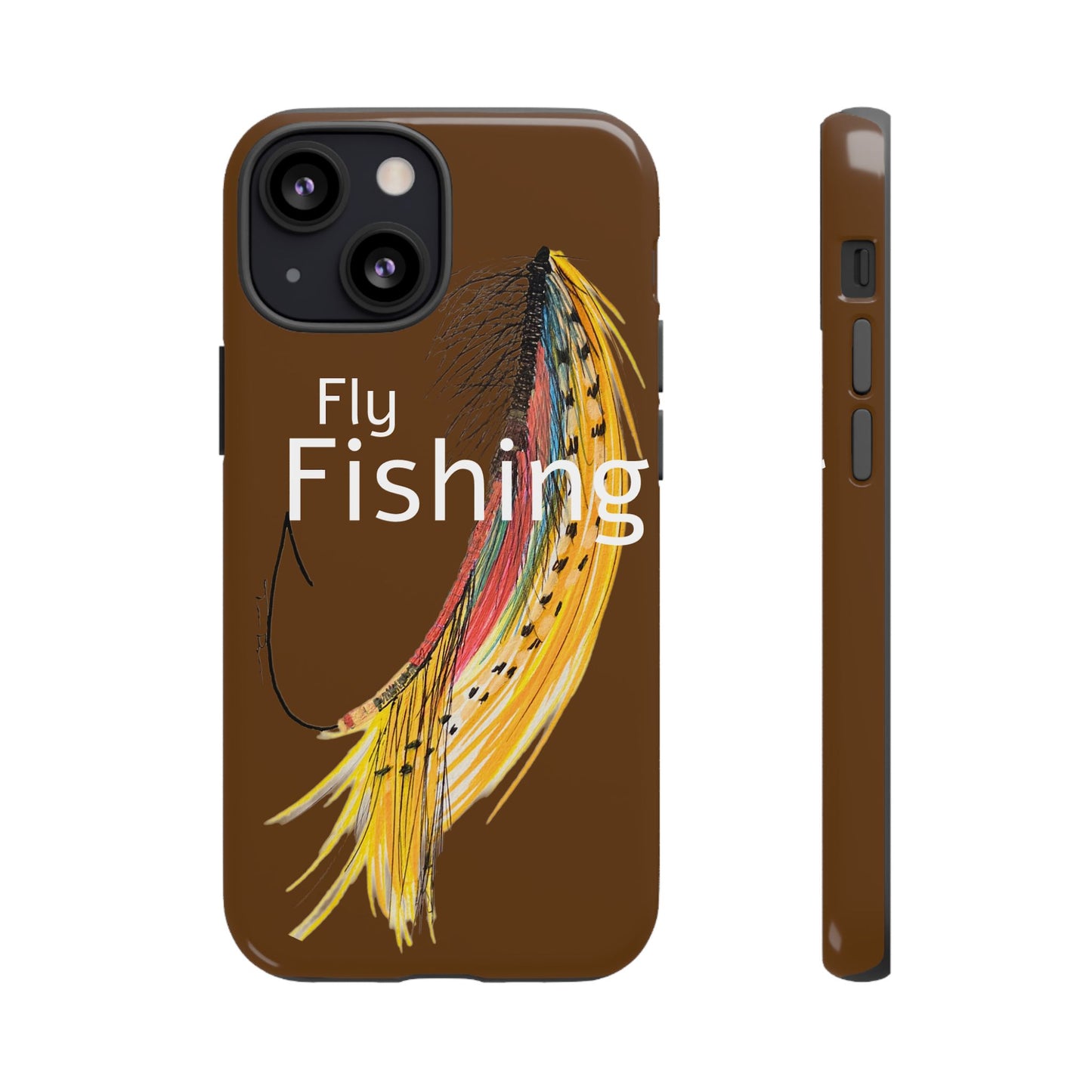 Fly Fishing Artsy Lure Tough Phone Cases