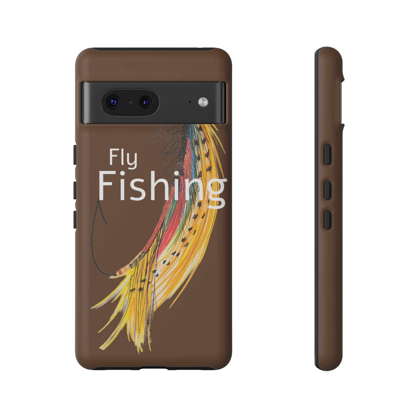 Fly Fishing Artsy Lure Tough Phone Cases