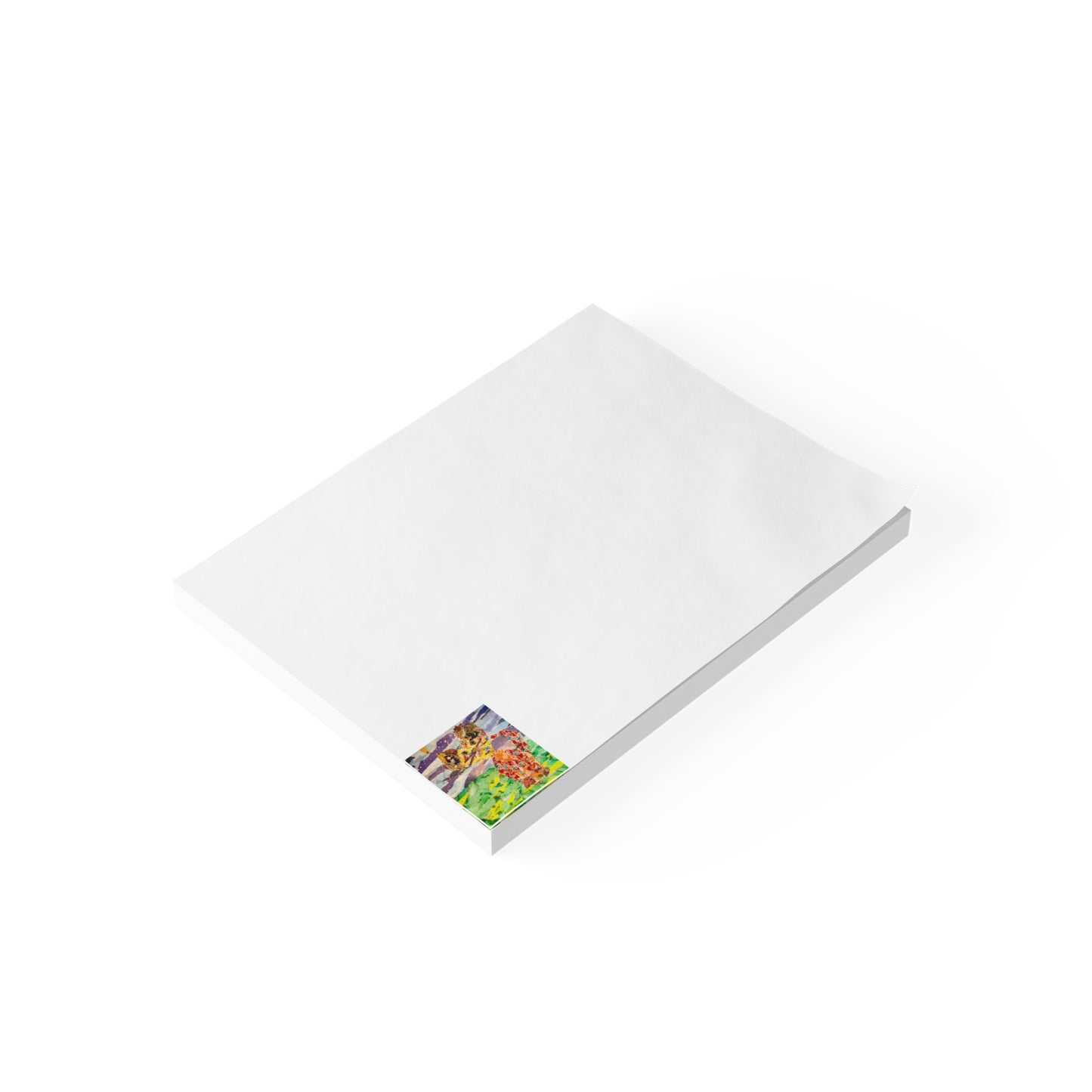 Abstract Cat Sticky Notes