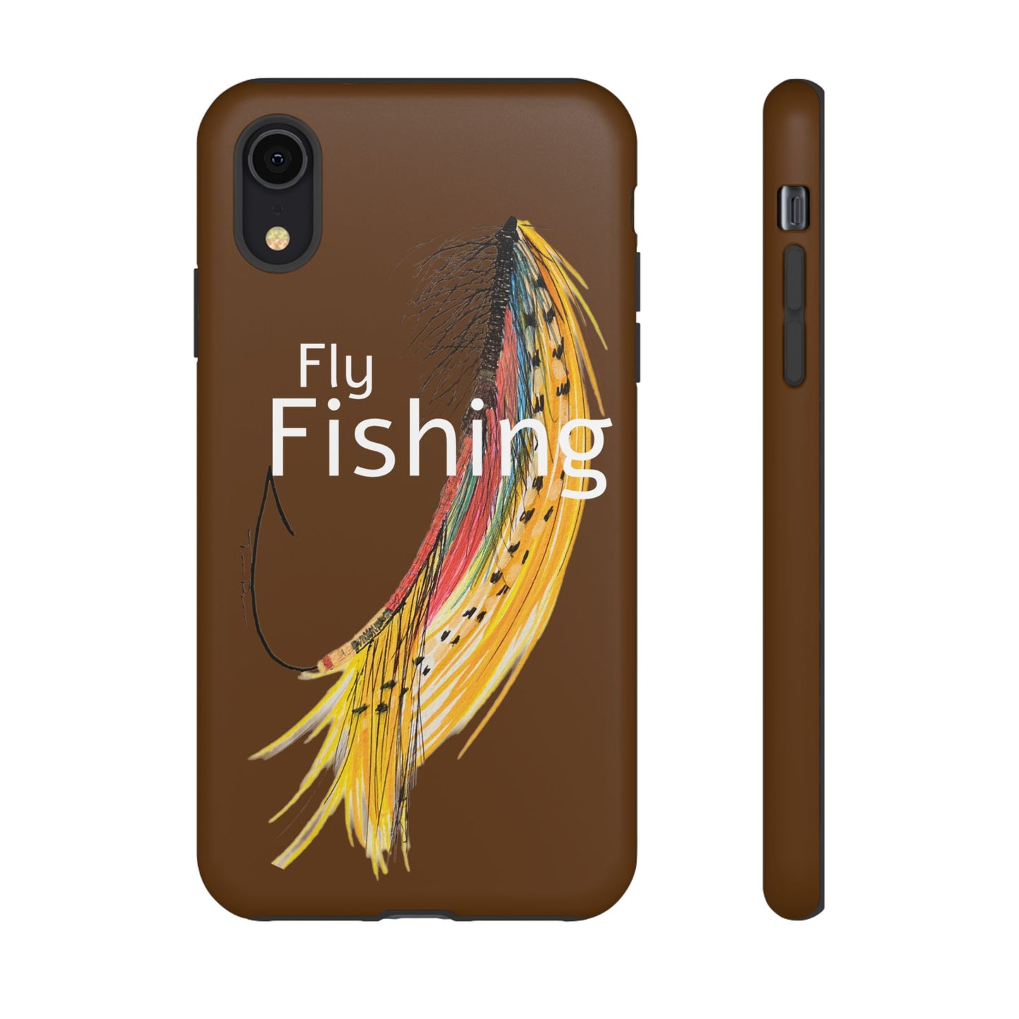 Fly Fishing Artsy Lure Tough Phone Cases