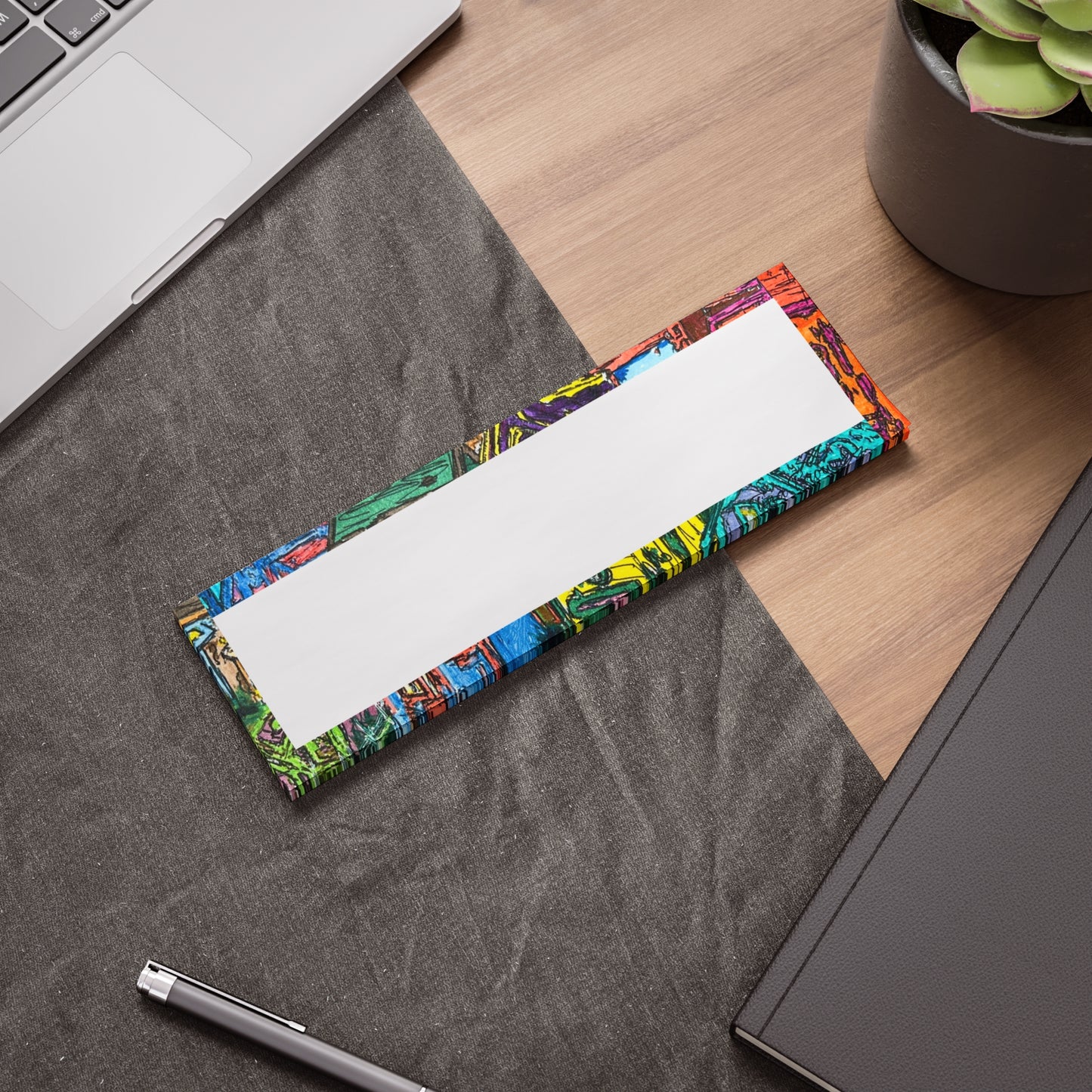 The Village Post-it® Note Pads -Artistic Posted Notes