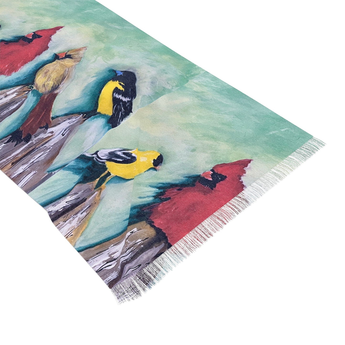 Birds on the Fence Scarf