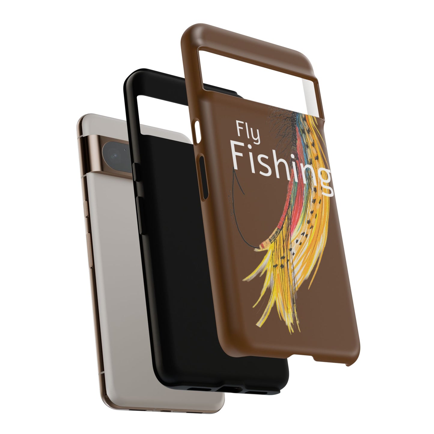 Fly Fishing Artsy Lure Tough Phone Cases