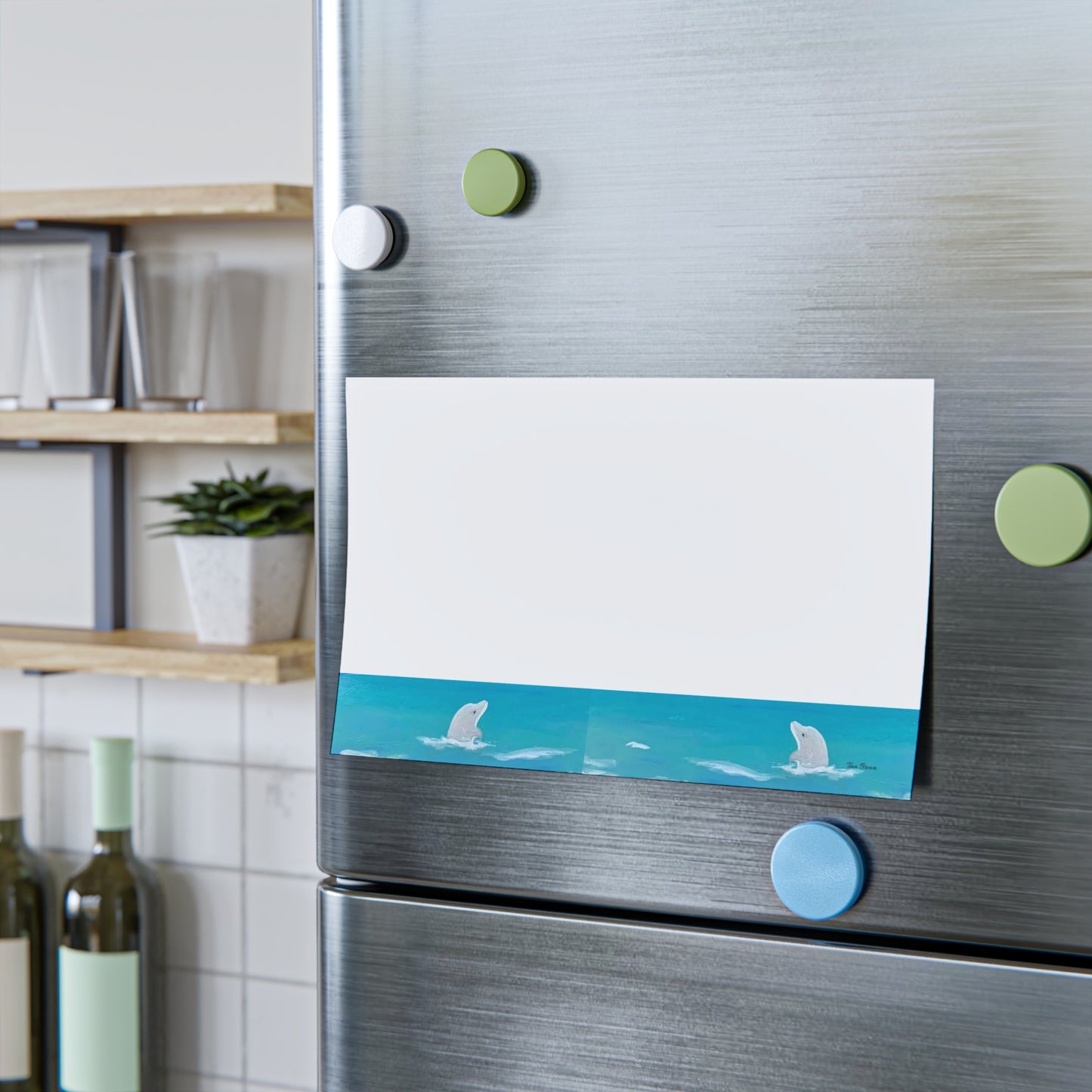 Ocean Dolphin Post-it® Note Pads - Perfect for Coastal Lovers