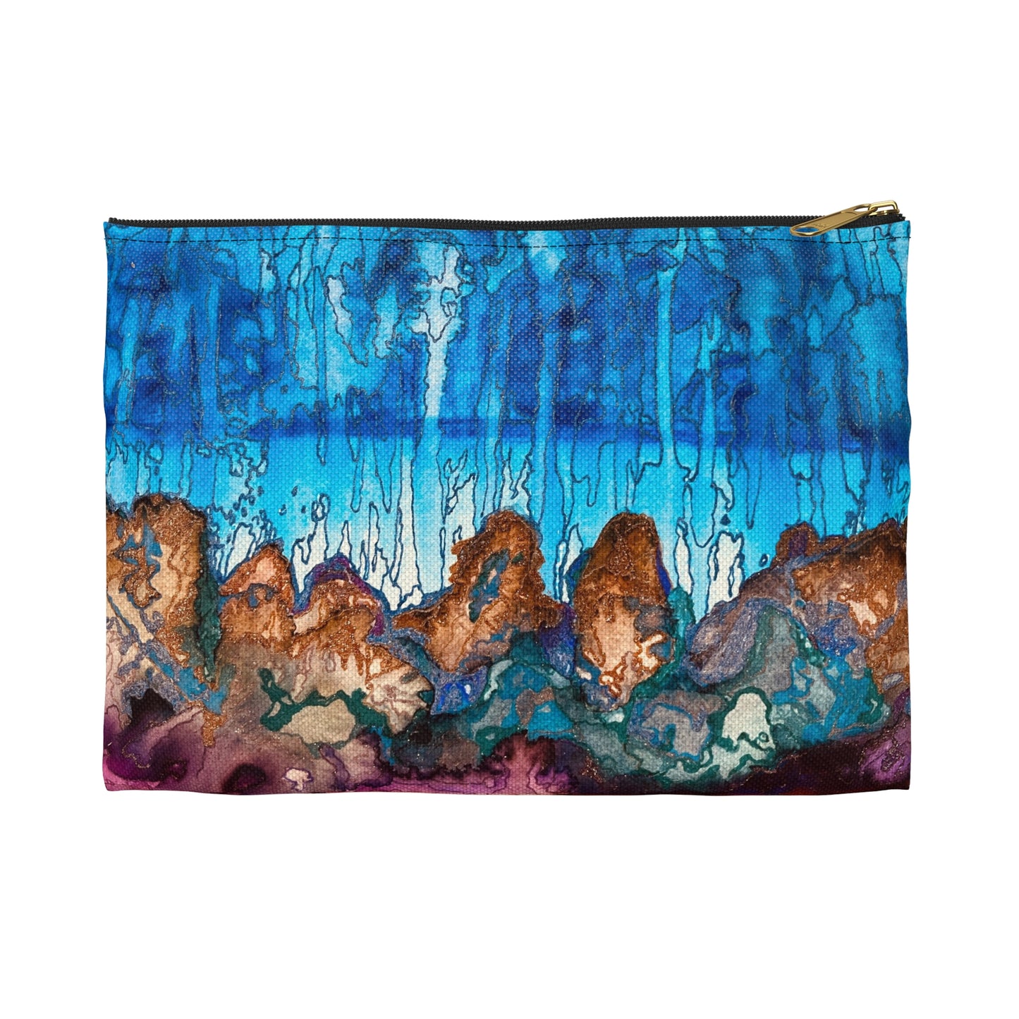 Desert Rain Artsy Accessory Pouch