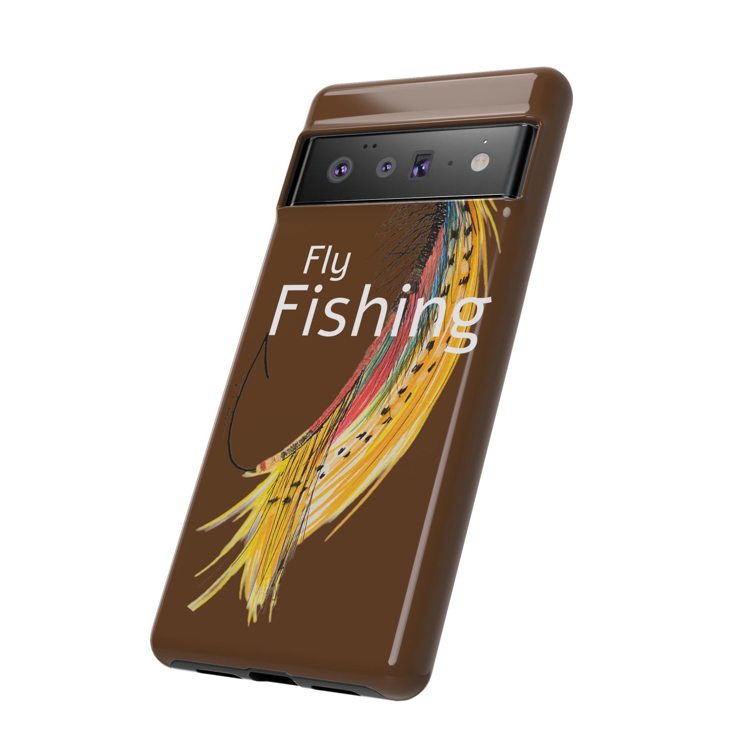Fly Fishing Artsy Lure Tough Phone Cases