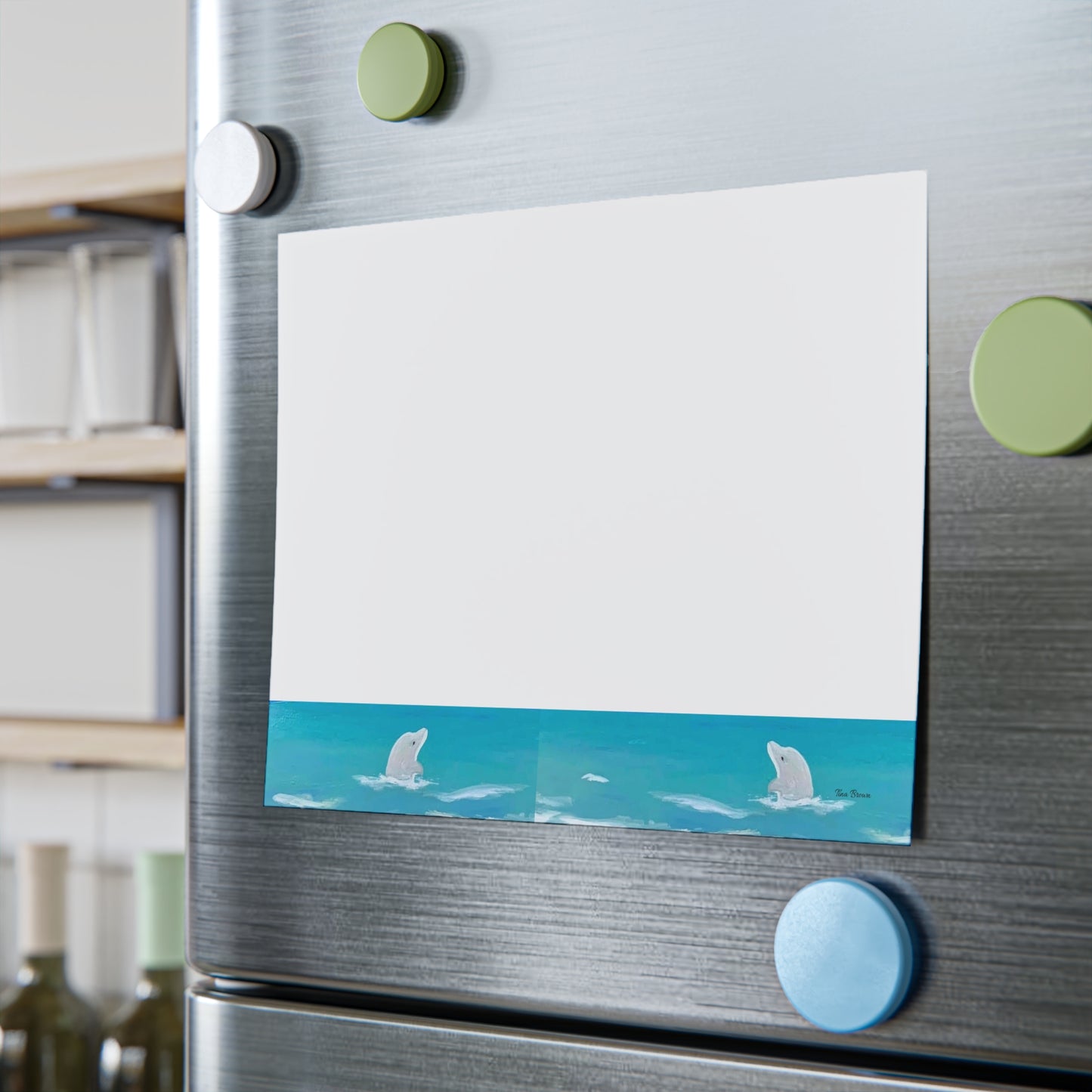 Ocean Dolphin Post-it® Note Pads - Perfect for Coastal Lovers