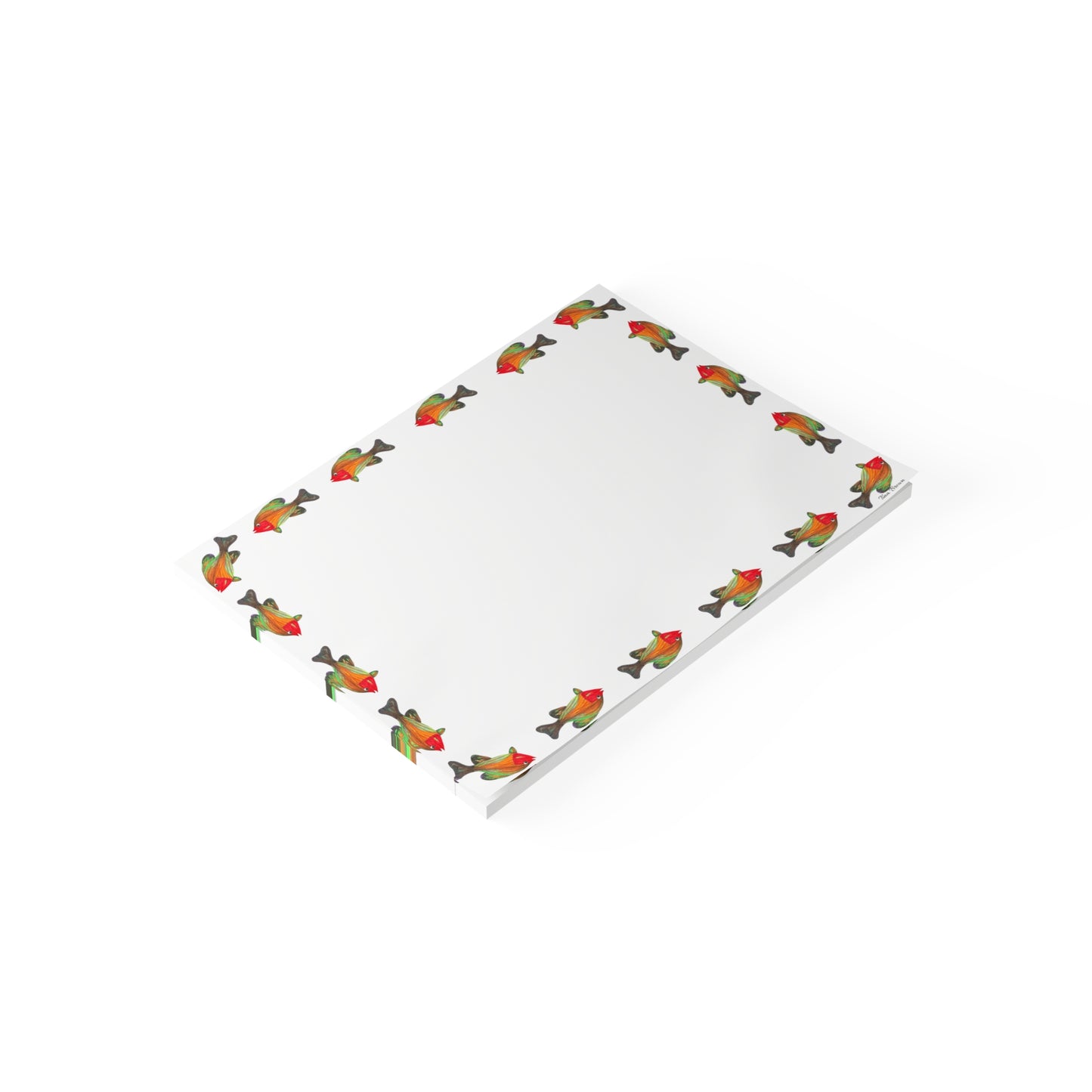 Colorful Fish-Themed Post-it® Note Pads - Perfect for Home or Office