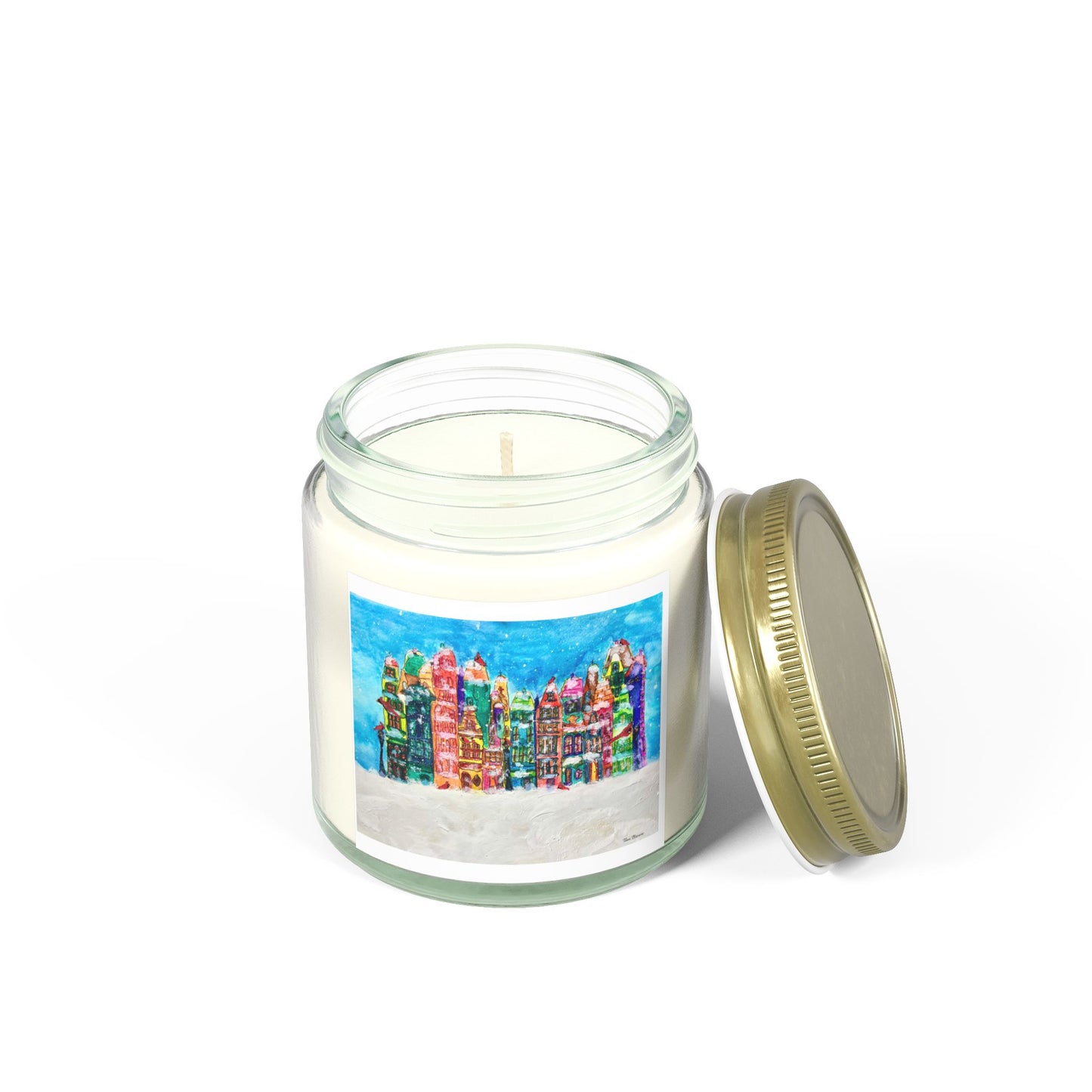 Vibrant Beach-Themed Scented Candles, Aromatherapy, Gifts for Home, Relaxation Decor, Holiday Decor