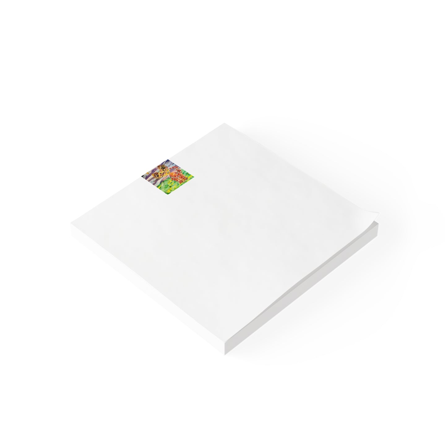 Abstract Cat Sticky Notes