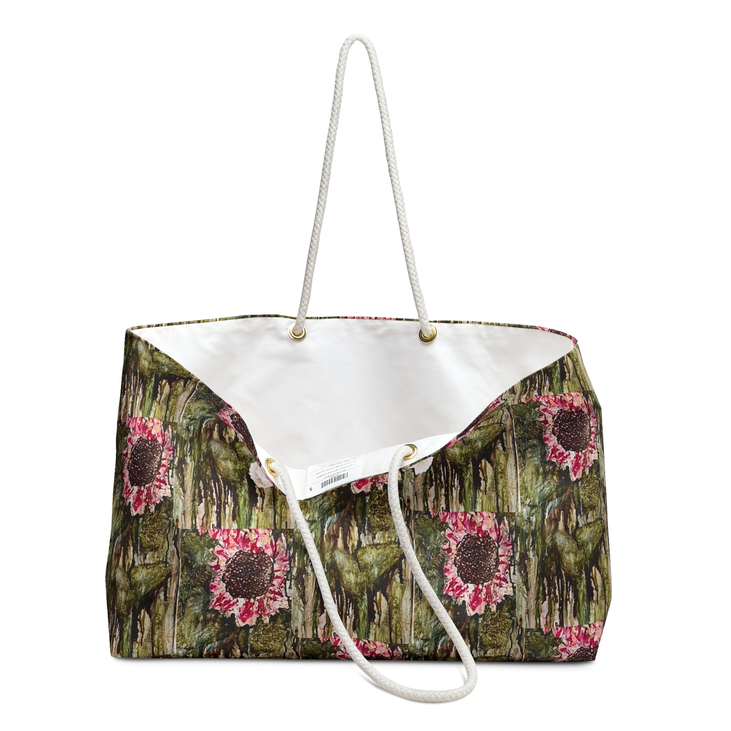 Sunflower Artsy Weekender Bag