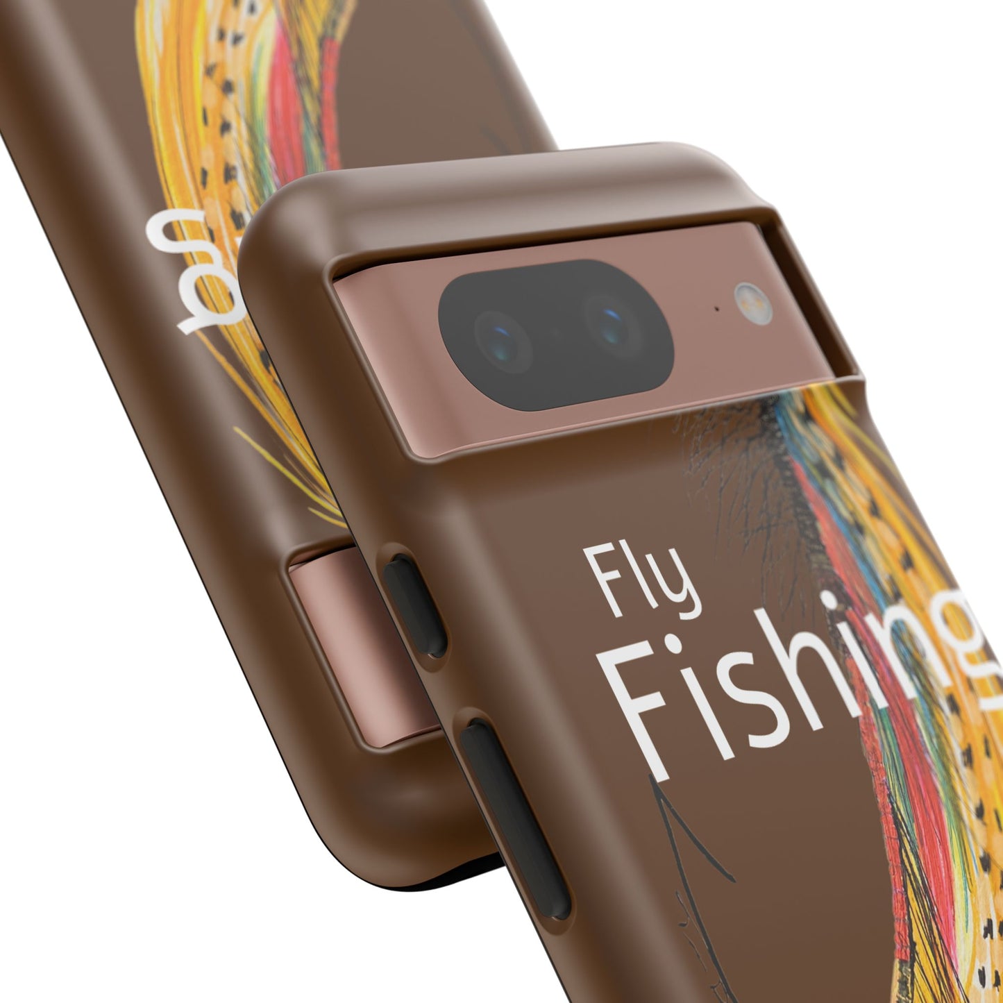 Fly Fishing Artsy Lure Tough Phone Cases