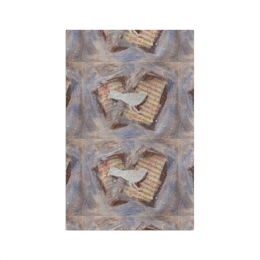 Vintage Bird Tea Towel