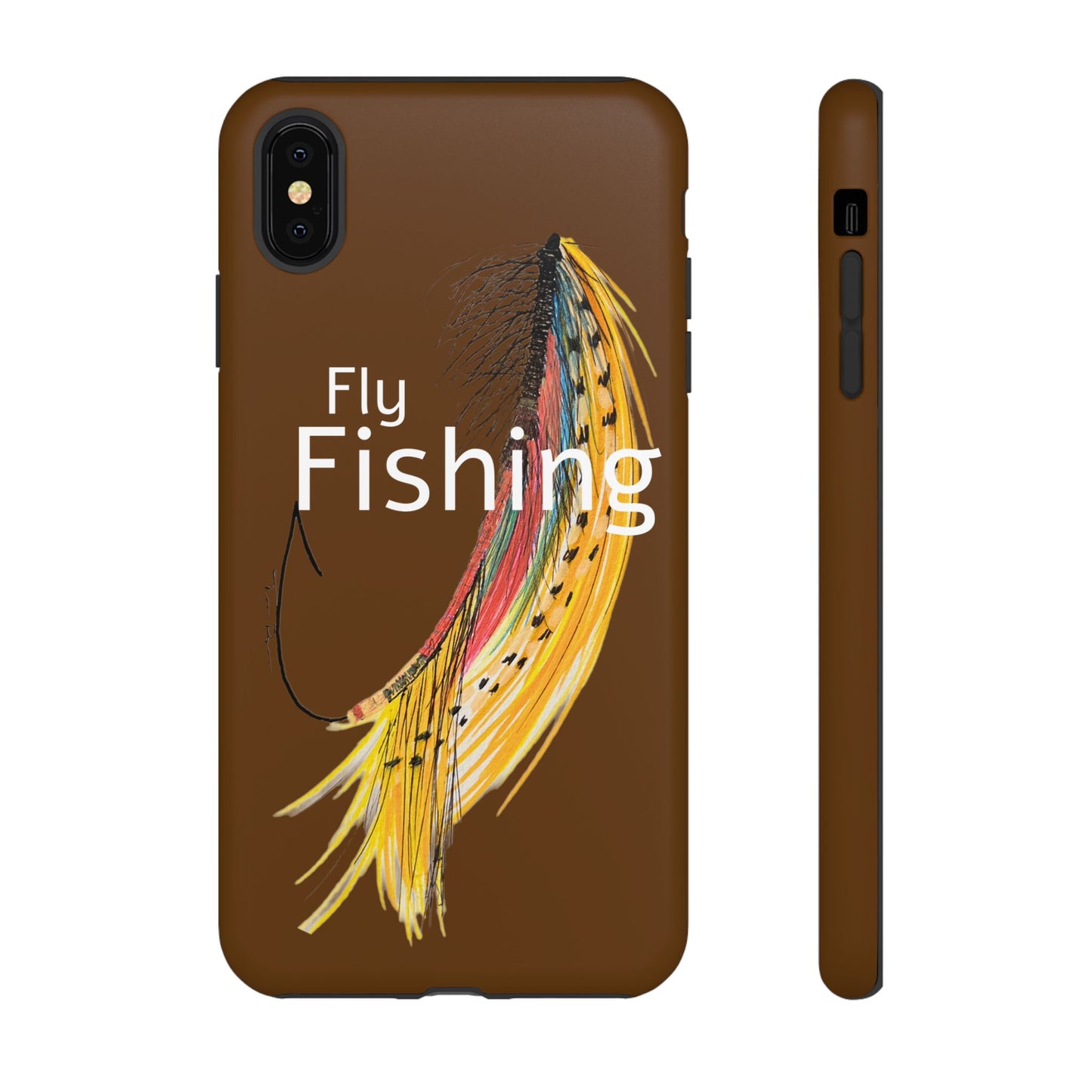 Fly Fishing Artsy Lure Tough Phone Cases