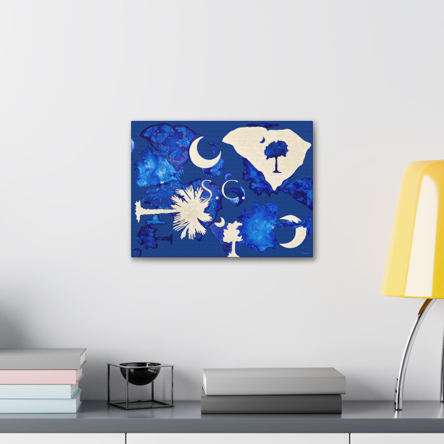 South Carolina Canvas Art Print - Artist Tina Brown