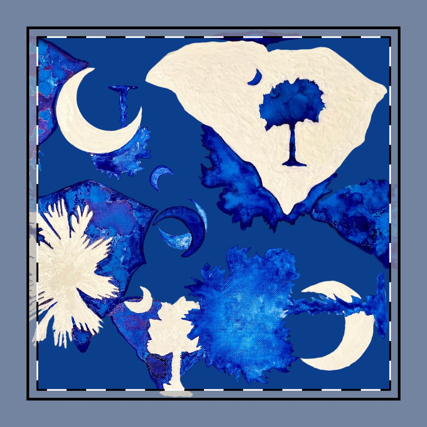 Cloth Napkin - South Carolina Artist Tina Brown Design