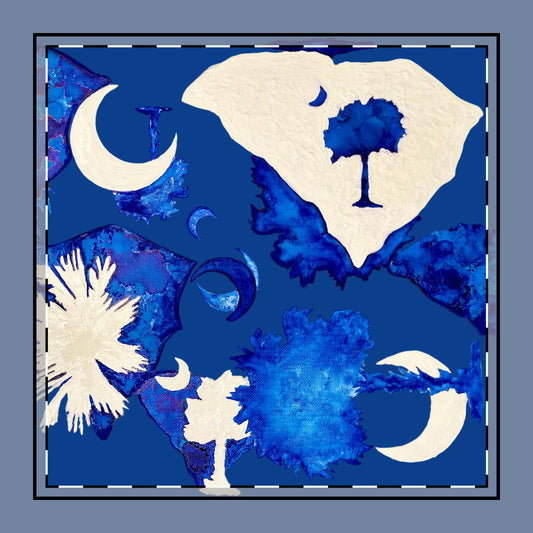 Cloth Napkin - South Carolina Artist Tina Brown Design