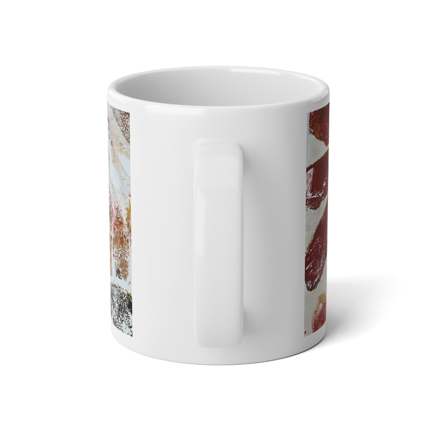 Sunflower Artsy Jumbo Mug, 20oz