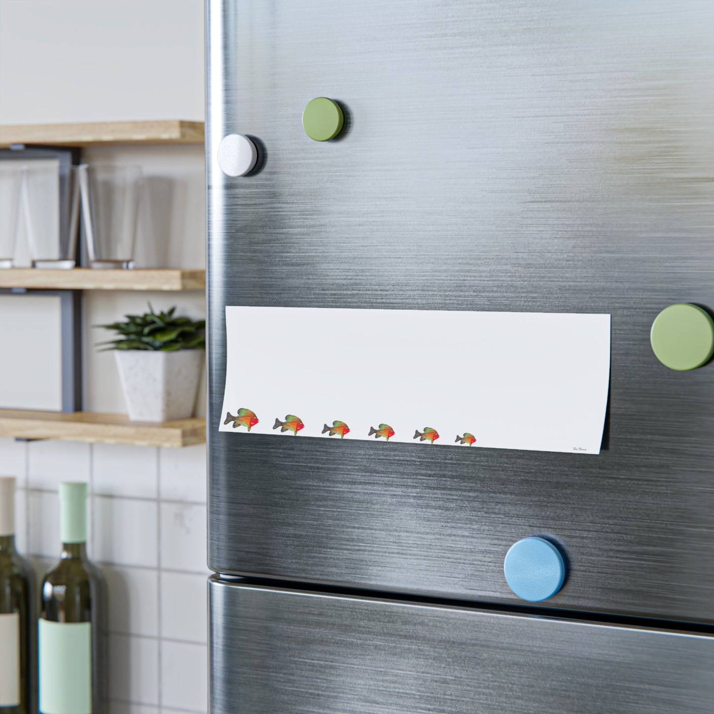 Colorful Fish-Themed Post-it® Note Pads - Perfect for Home or Office