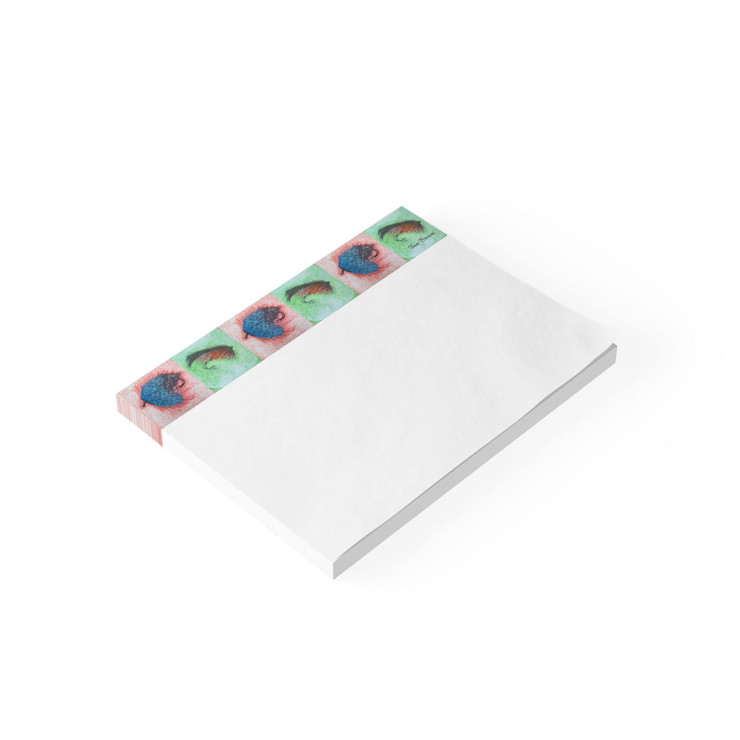 Wet & Dry Fly Fishing Lures Post-it® Note Pads - Perfect for Fly Fishermen