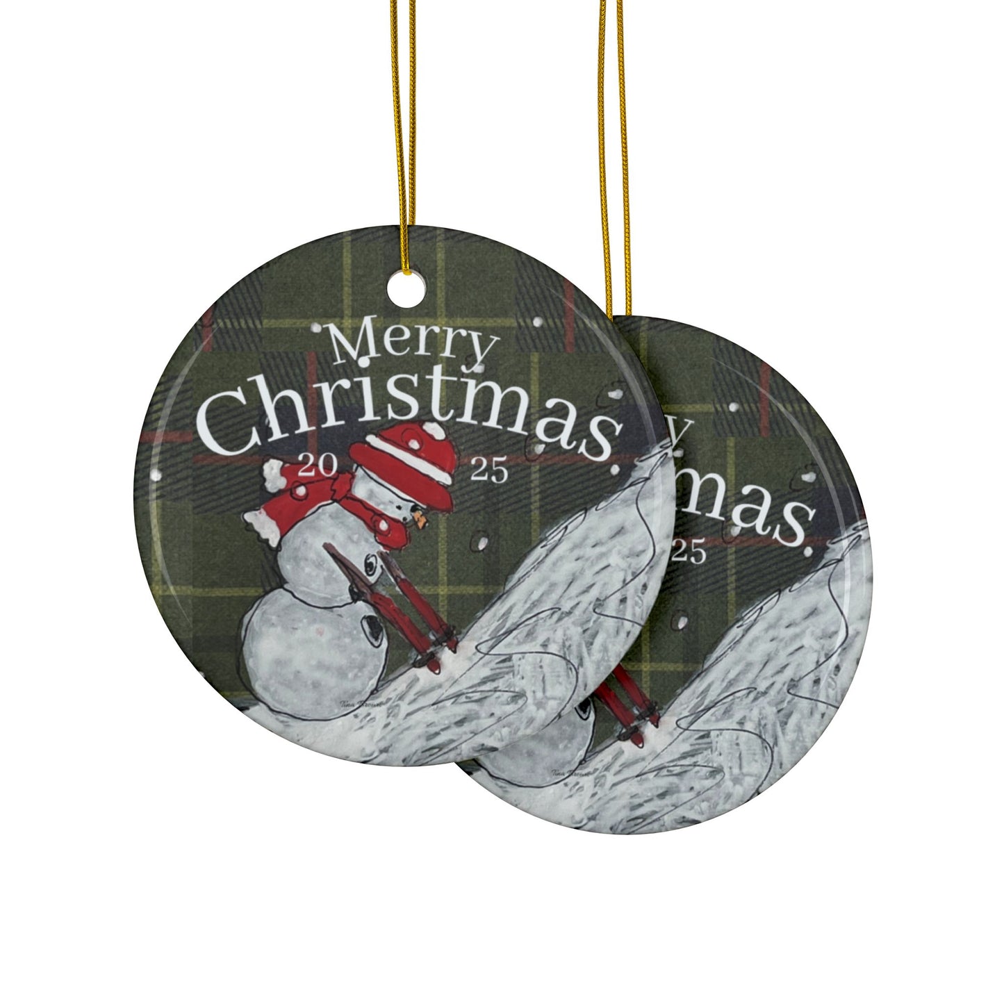 2025 Christmas Ornaments, Collectable Ornaments, Hiking ornament