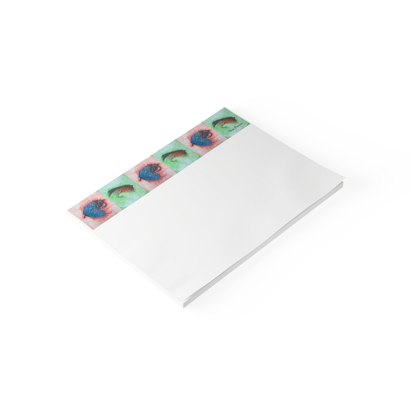 Wet & Dry Fly Fishing Lures Post-it® Note Pads - Perfect for Fly Fishermen