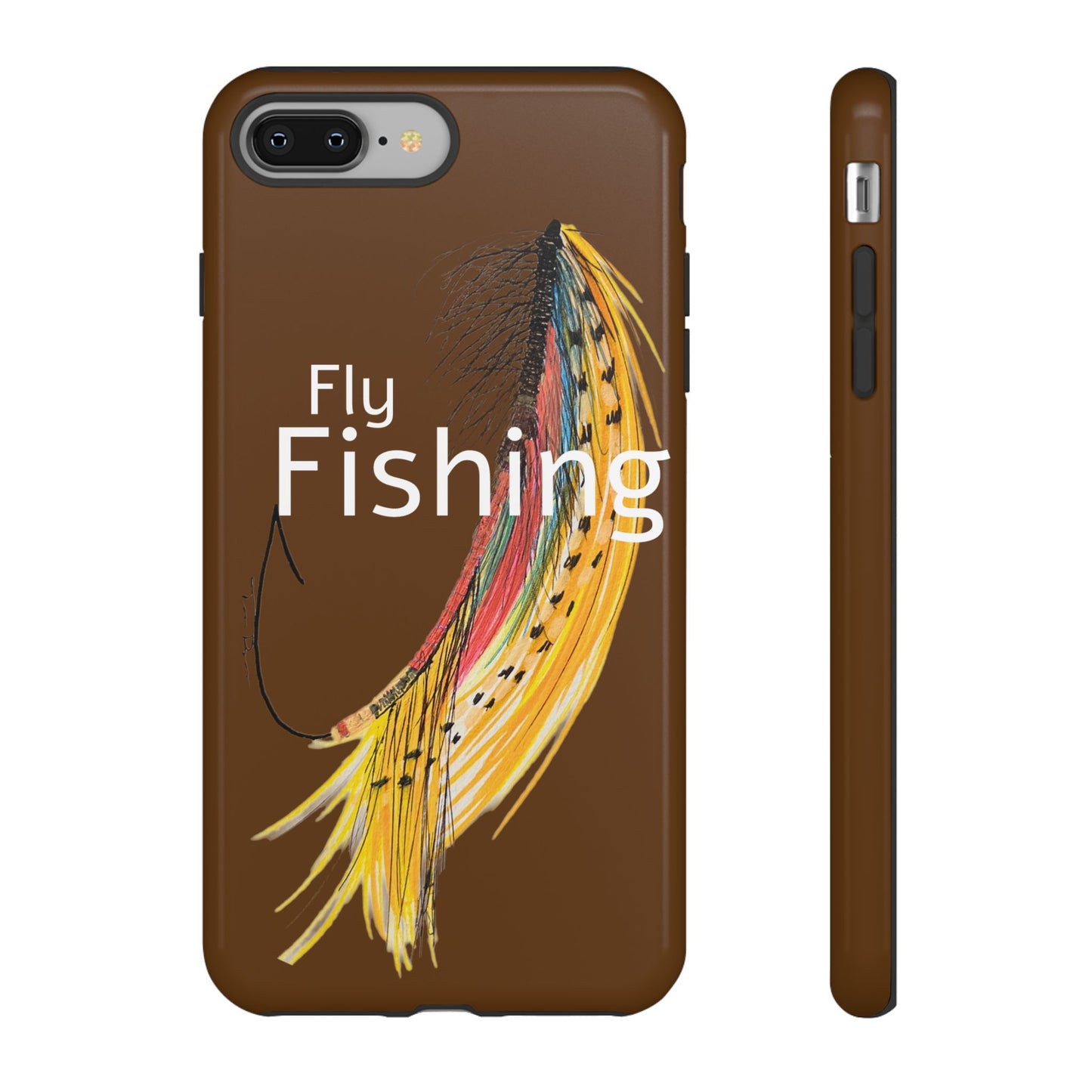 Fly Fishing Artsy Lure Tough Phone Cases