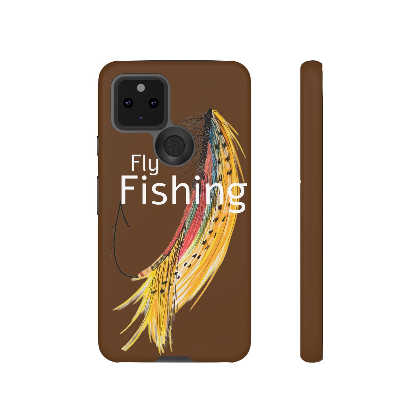 Fly Fishing Artsy Lure Tough Phone Cases