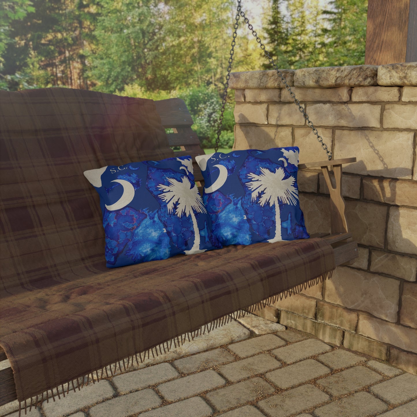 South Carolina Outdoor Pillows - Perfect for Summer Decor - Tina Brown