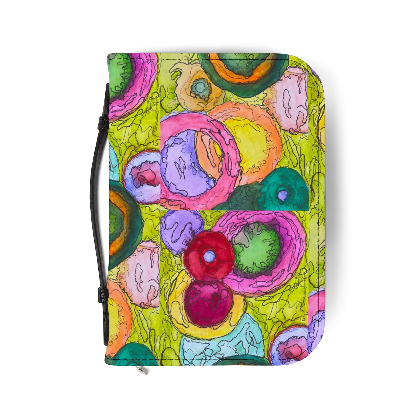 Vibrant Bible Cover, Colorful Christian Bookcase, Stylish Faith Journal, Unique Gift for Religious Friends, Church Accessory