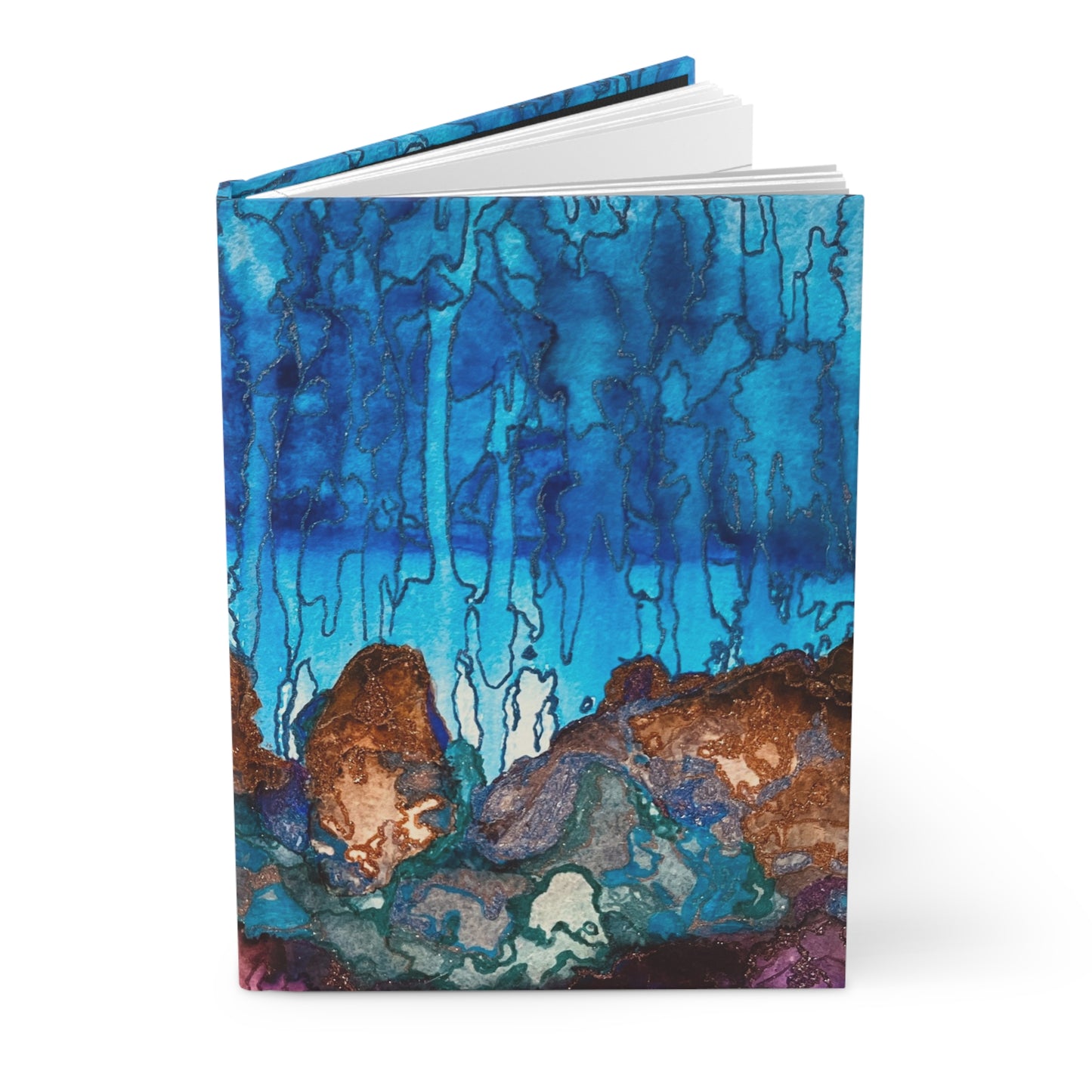 Desert Rain Days Hardcover Journal