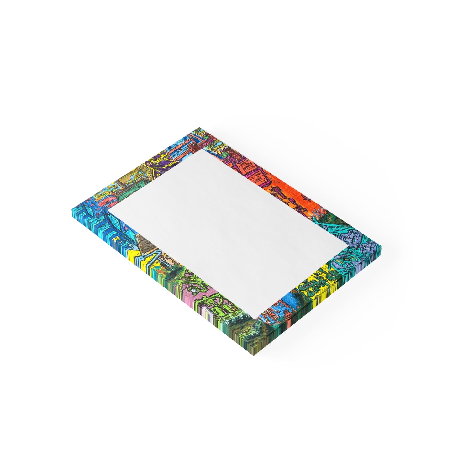 The Village Post-it® Note Pads -Artistic Posted Notes