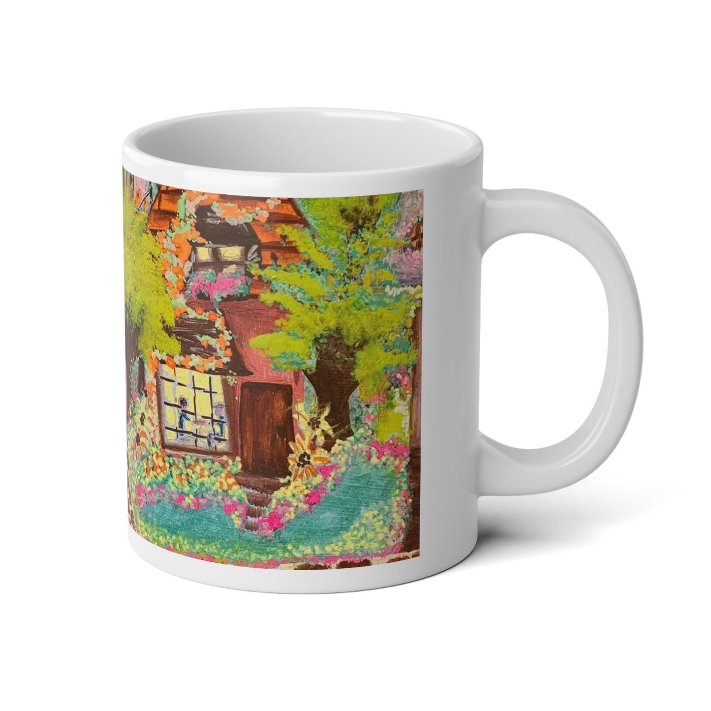 The Neighborhood Artsy Jumbo Mug, 20oz