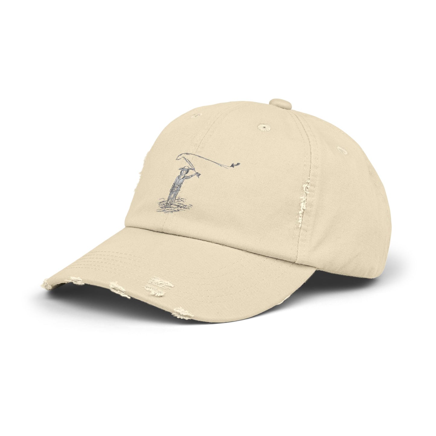 Fisherman Artsy Distressed hat