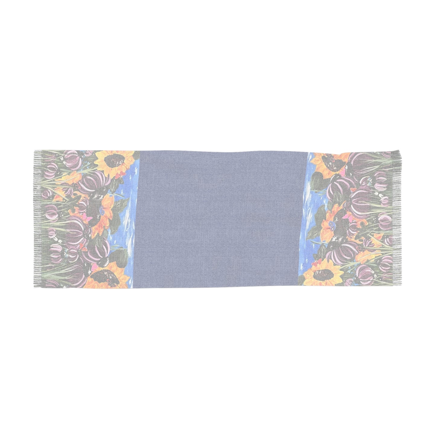 Floral Light Scarf - Perfect for Spring and Summer Fashion