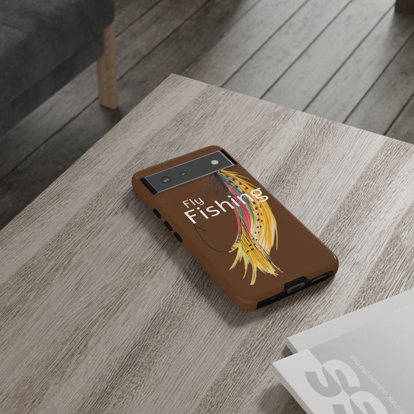 Fly Fishing Artsy Lure Tough Phone Cases