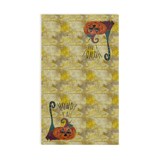 Fall Hand Towel, Autumn Decor, Halloween Kitchen Towel, Fall Home Accents,